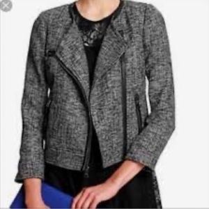 Banana Republic moto tweed jacket 4